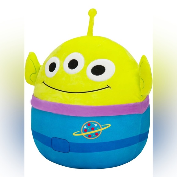 Squishmallows BIG Pixar Toy Story Alien 14-Inch Plush oooooh the claw NWT - Picture 2 of 6
